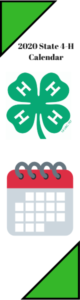 Cover photo for 2020 N.C. 4-H Program Calendar Is Available!